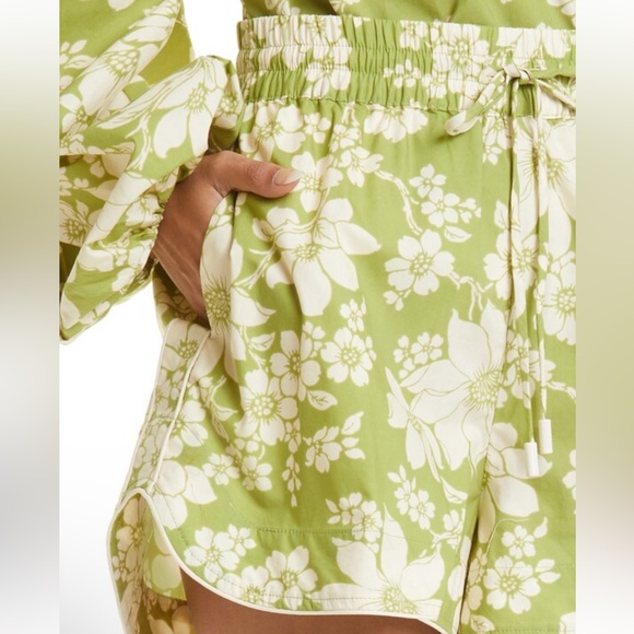 ALÉMAIS Leisa Floral Organic Cotton Shorts - Picture 8 of 9